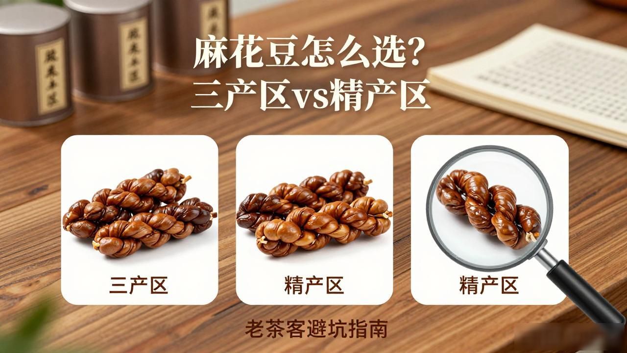 麻花豆三产区和精产区的区别_豆花的产地_麻花形状的豆制品