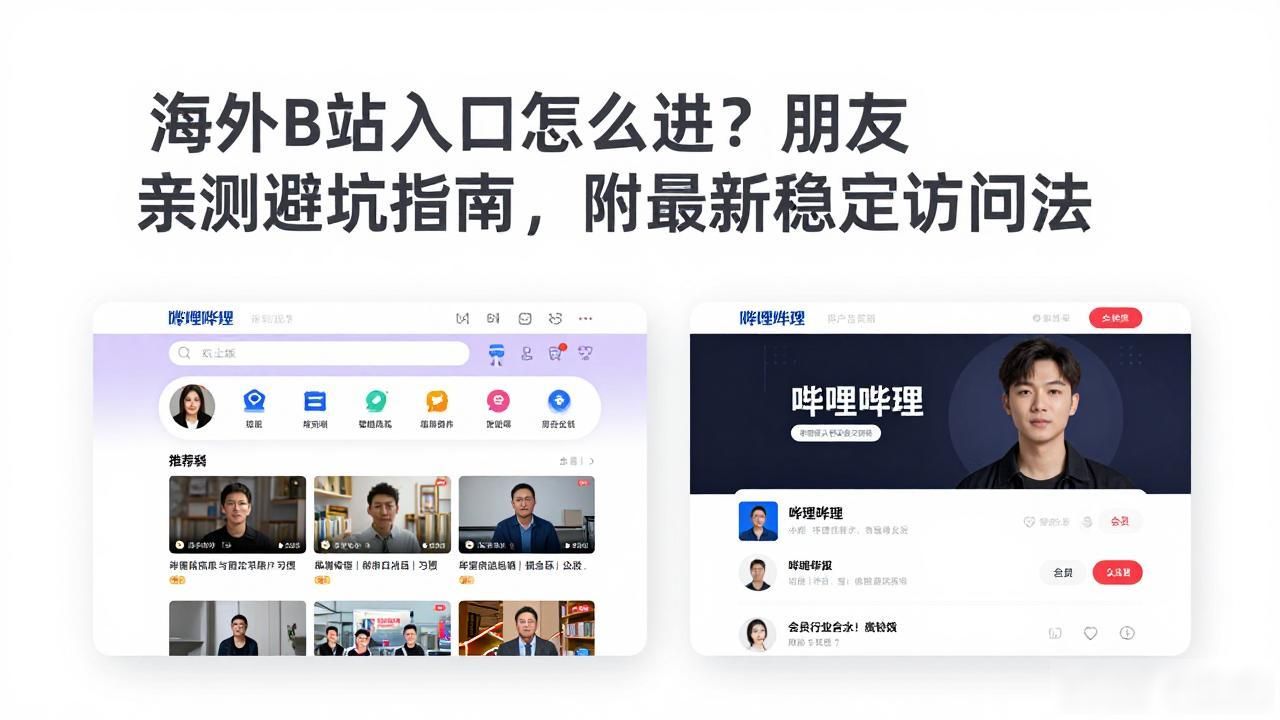 b站在海外_海外B站入口_b站海外看视频解决方案